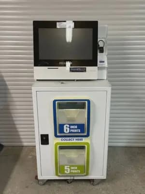 Fujifilm Frontier DX100 Dual Printer Blade Kiosk Set