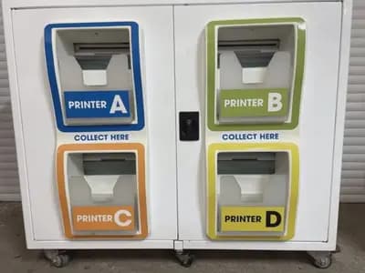 Fujifilm Frontier DX100 Quad Printer Blade Kiosk Set