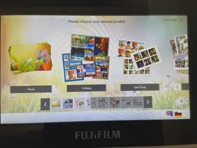 Fujifilm Frontier DX100 Quad Printer Blade Kiosk Set