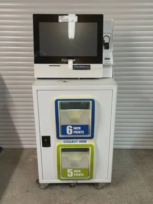 Fujifilm Frontier DX100 Dual Printer Blade Kiosk Set